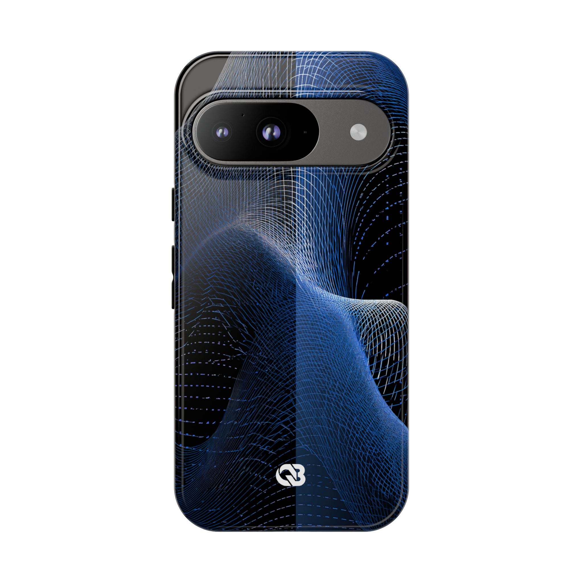 Blue Tough Phone Case for Google Pixel - Electric Blue Flux