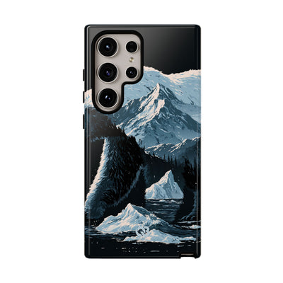 Nordic Arctic Bear · Tough Phone Case for Samsung · Black