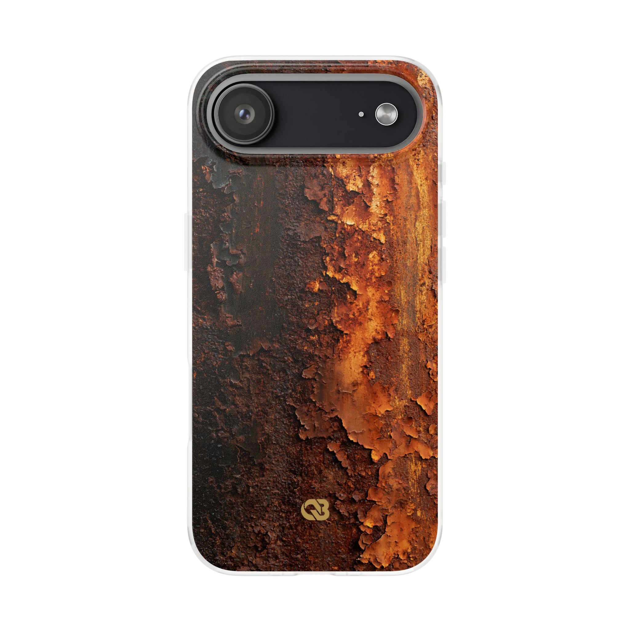 Orange Lite Phone Case for iPhone - Oxidized Iron Crust