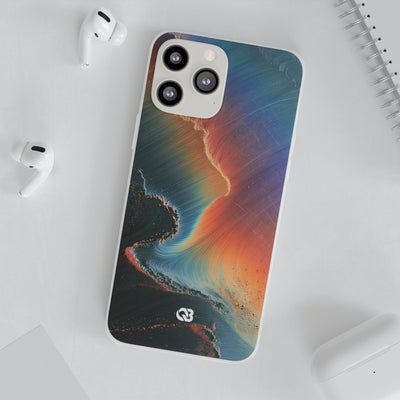 Prismatic Aura Shift · Lite Phone Case for iPhone ·  Blue
