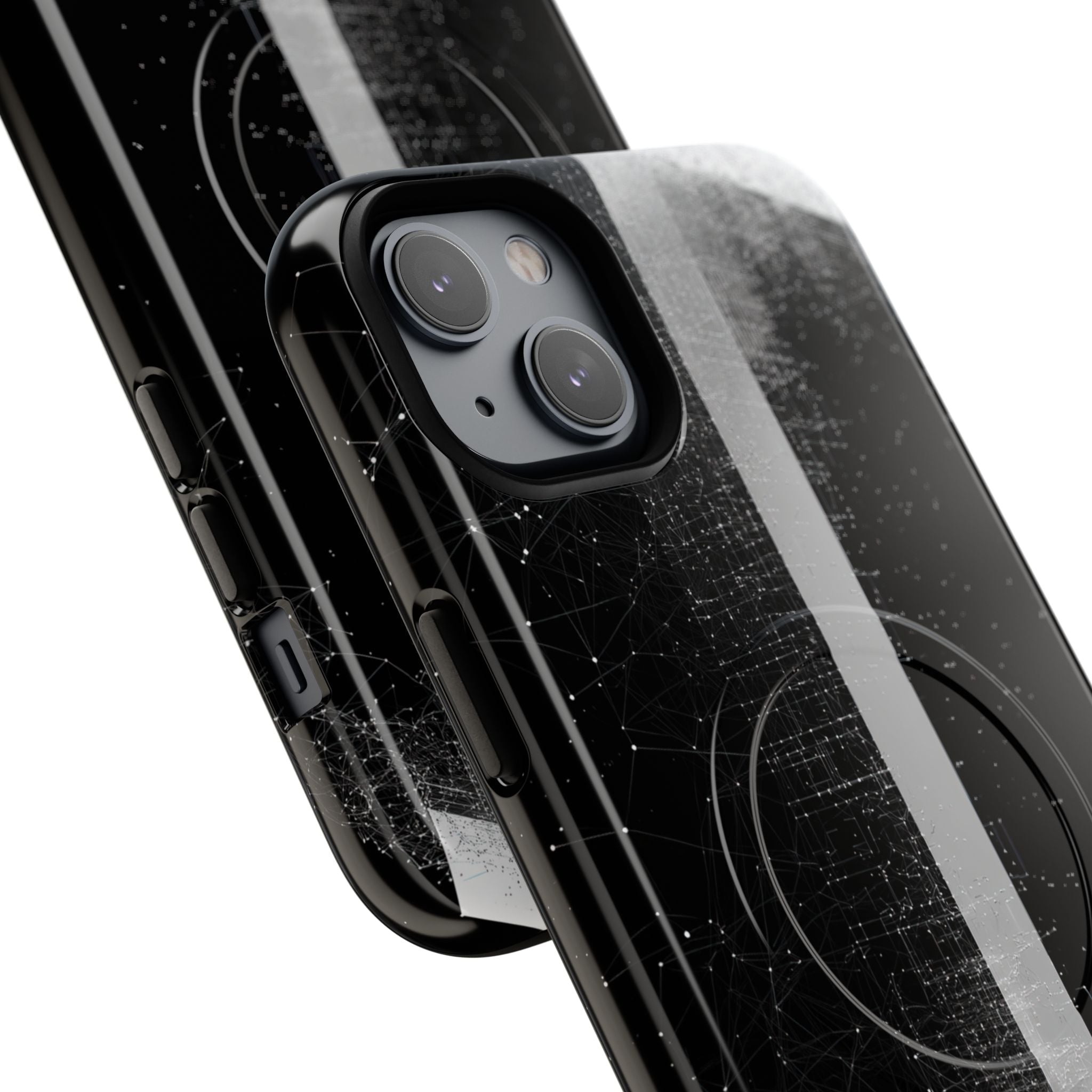 Black Tough 2.0 Magsafe Phone Case for iPhone - Vector Core Monolith