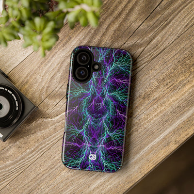 Electric Plasma Arbor · Tough Phone Case for iPhone · Purple