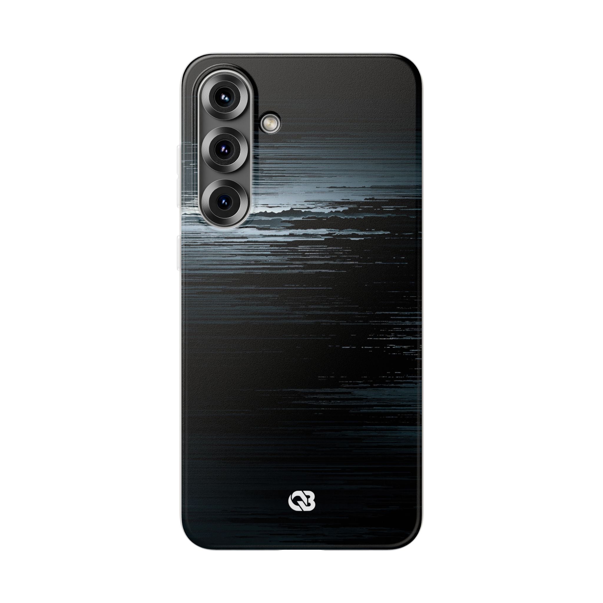 Black Lite Phone Case for Samsung - Frozen Signal Glitch