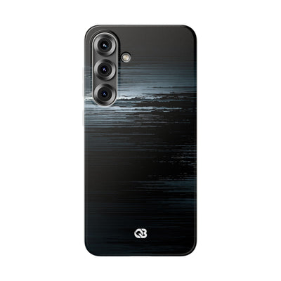 Black Lite Phone Case for Samsung - Frozen Signal Glitch