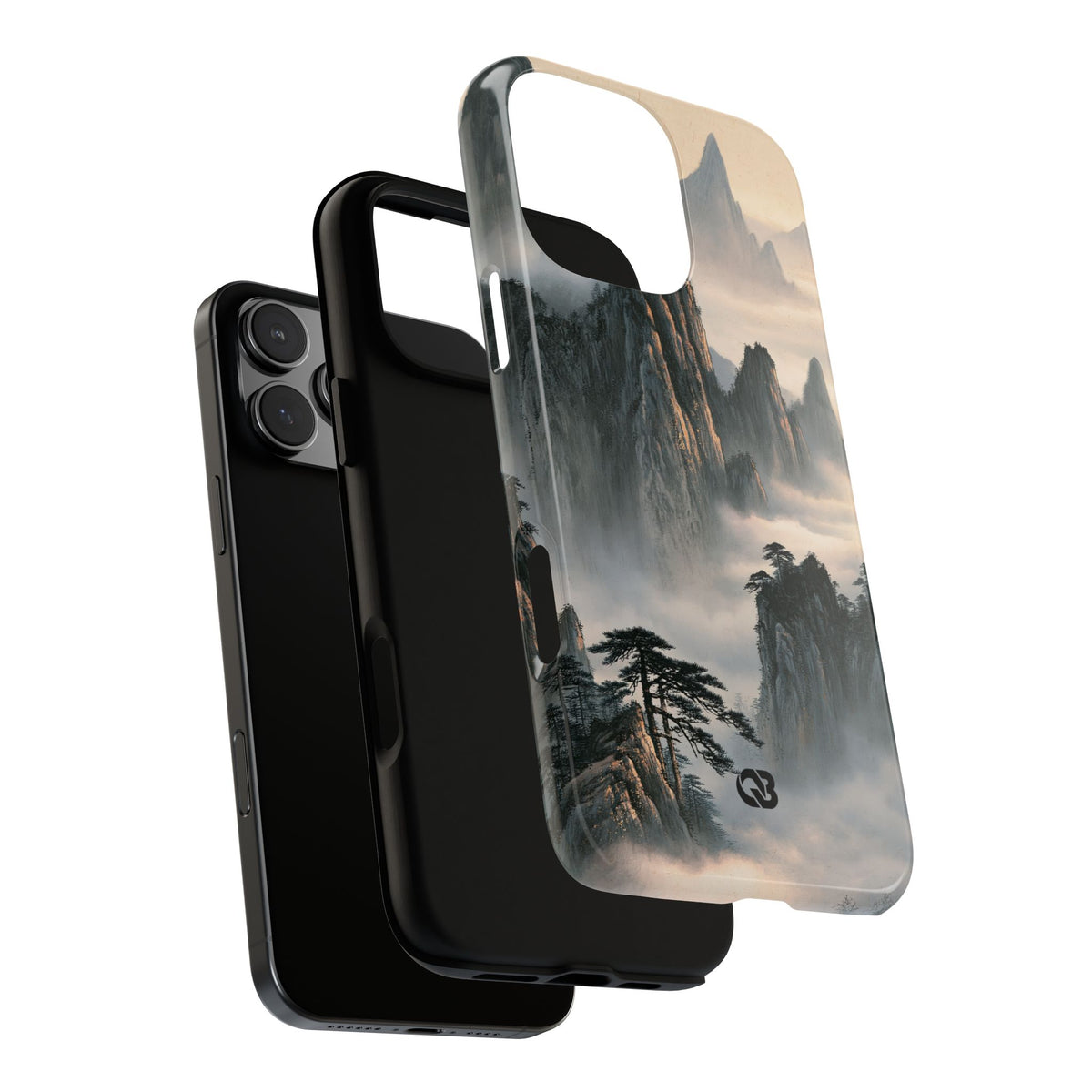 Sacred Mountain Mist · Tough Phone Case for iPhone · Beige