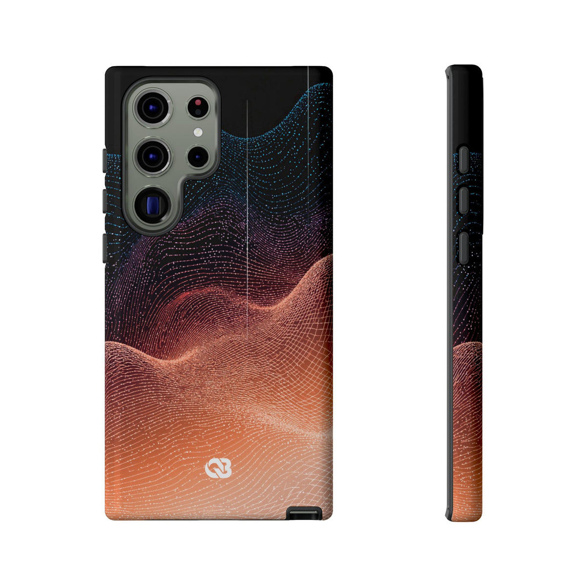 Spectral Elevation · Tough Phone Case for Samsung · Orange
