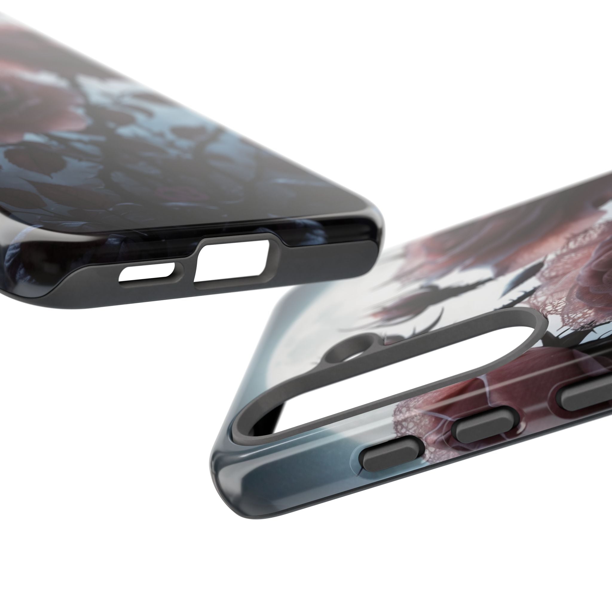 Lunar Lace Petals · Tough Coque de téléphone pour Samsung