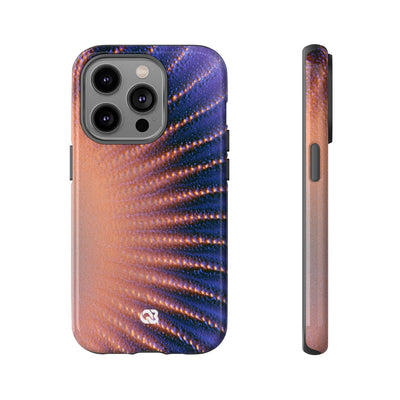 Luminous Aura Burst · Tough Phone Case for iPhone · Blue