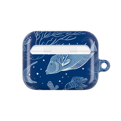 Blue Scale Reef - AirPods Case