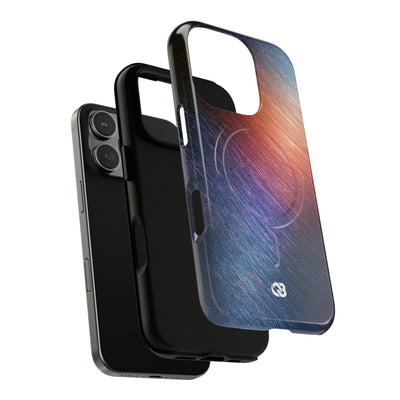 Radiant Energy Stream · Tough 2.0 Magnetic Phone Case for iPhone · Blue