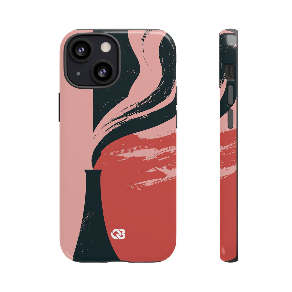 Crimson Horizon · Tough Phone Case for iPhone · Red