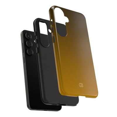 Gold Tough Phone Case for Samsung - Scorched Gold Haze