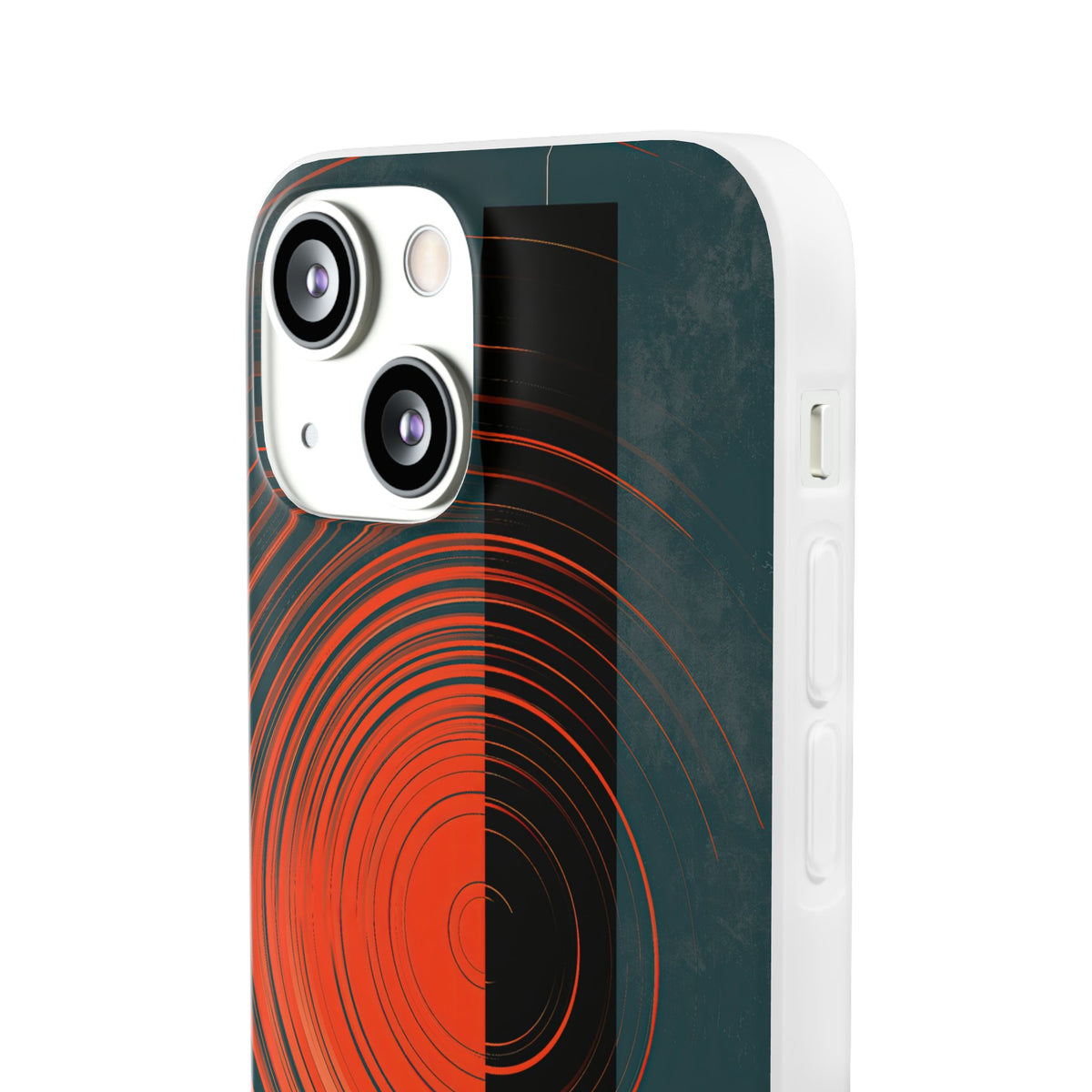 Orbital Meridian · Lite Phone Case for iPhone ·  Orange