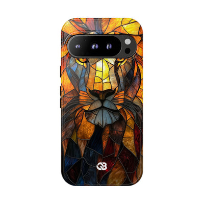 Amber Glass Lion · Tough Phone Case for Google Pixel