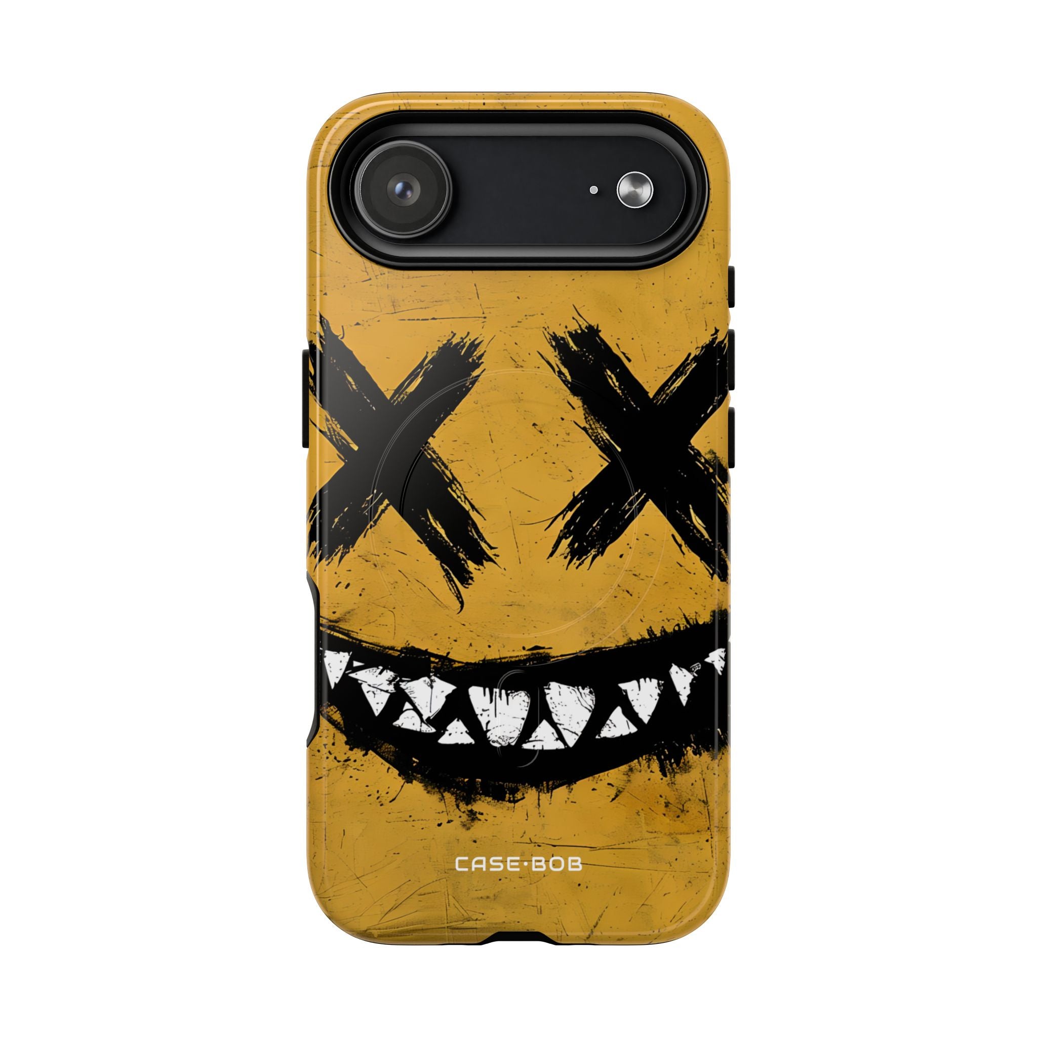 Jagged Smile Yellow iPhone 17 Air Case - Tough+ - CASE•BOB