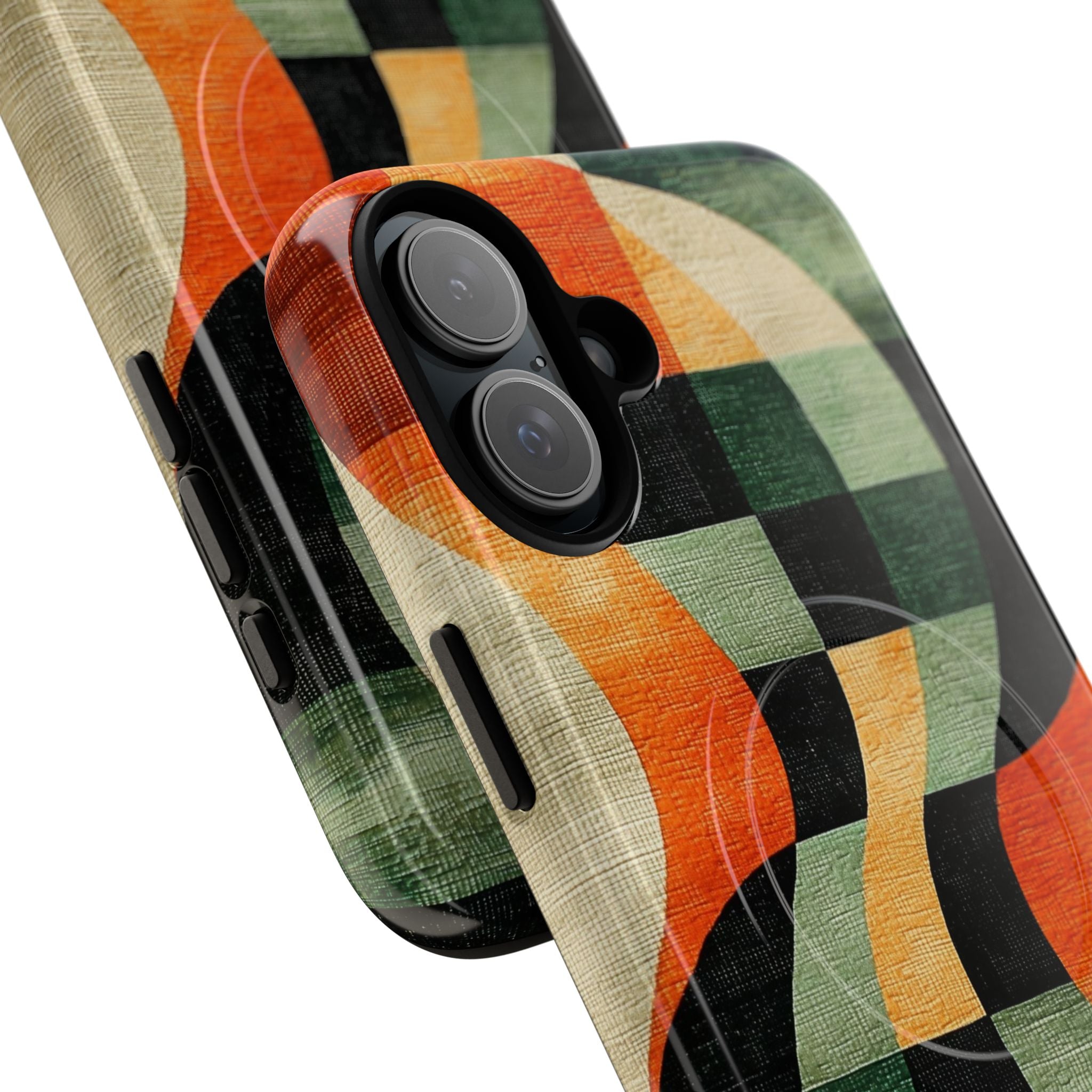 Burnt Orange Curve · Tough+ Phone Case for iPhone · Magsafe