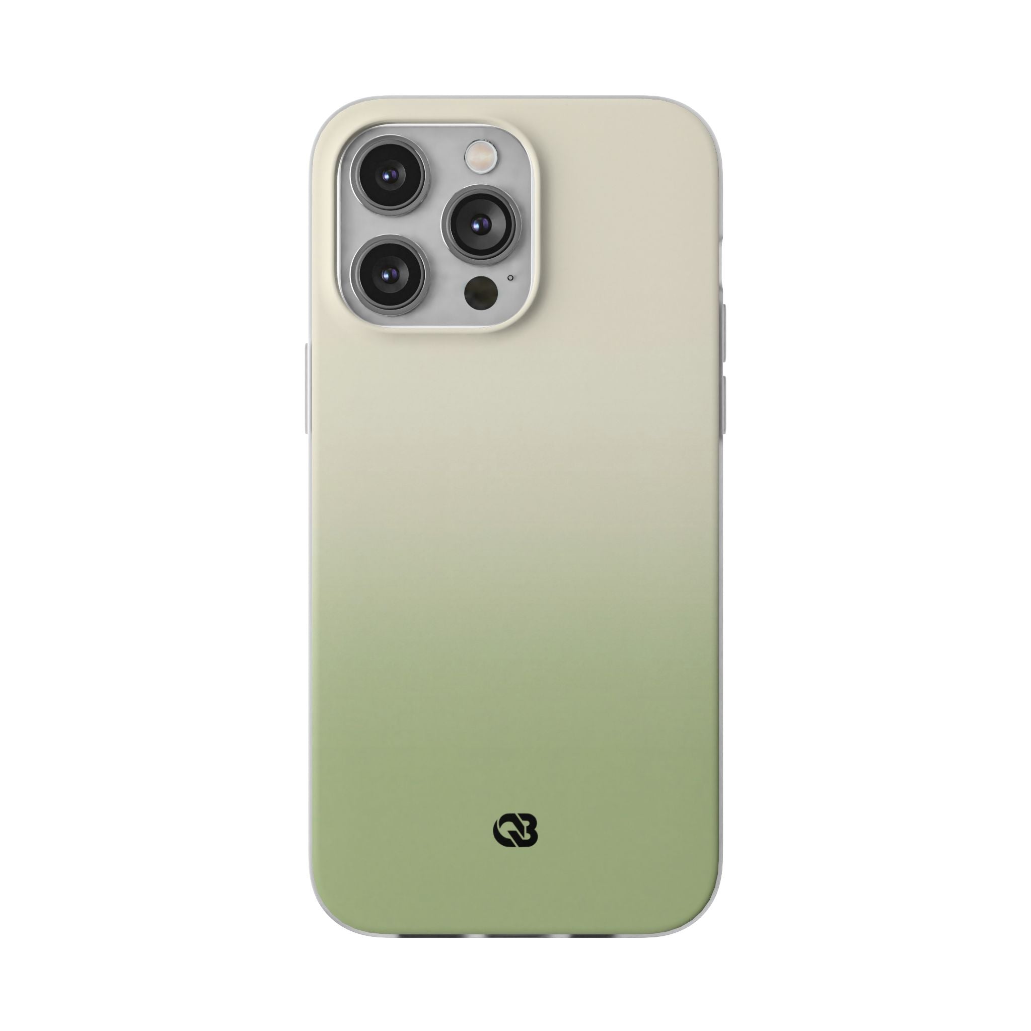 Green Lite Phone Case for iPhone - Bone Sage Fade
