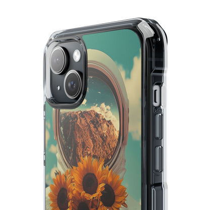 Sunflower Astronaut iPhone 15 Plus Case - Impact