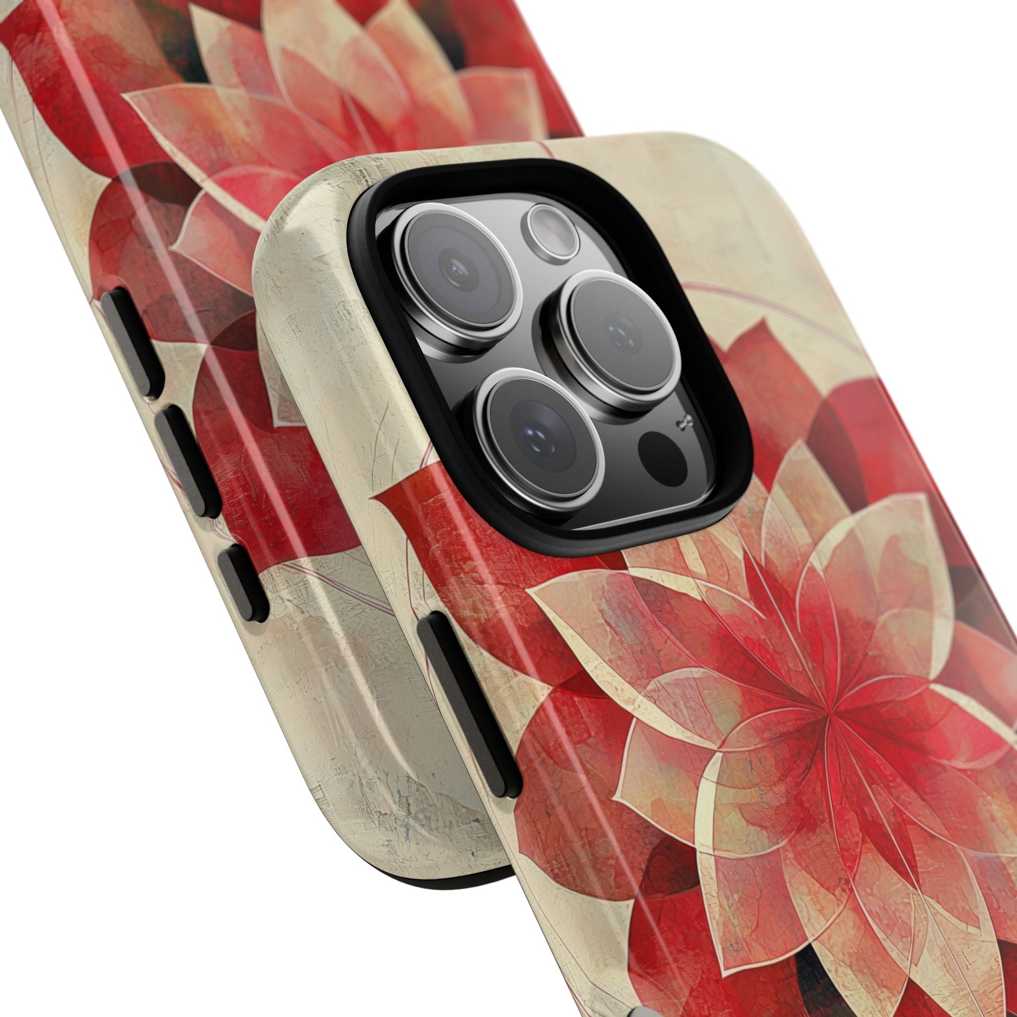 Crimson Petal Peak · Tough Phone Case for iPhone