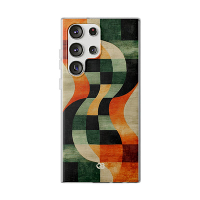 Burnt Orange Curve · Soft Handyhülle für Samsung