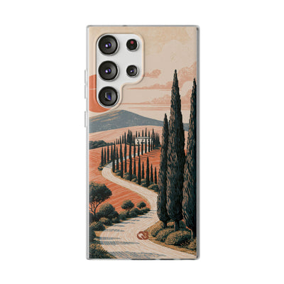 Orange Lite Phone Case for Samsung - Terracotta Ridge Trail