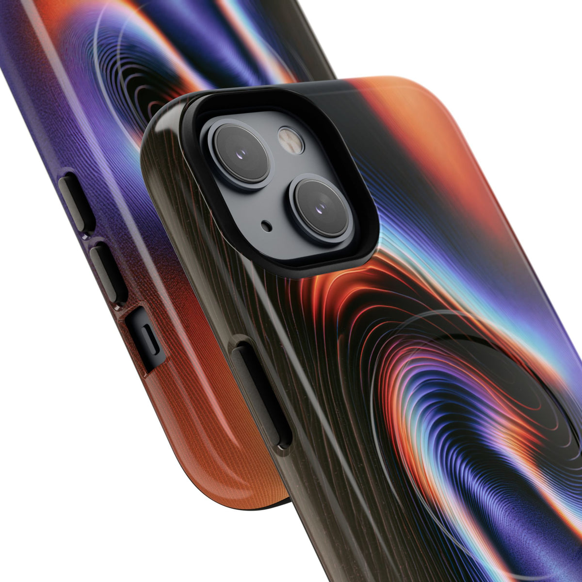 Prismatic Resonance · Tough 2.0 Magnetic Phone Case for iPhone · Purple