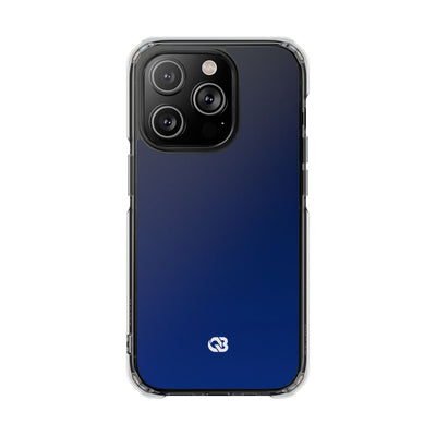 Blue Impact MagSafe Phone Case for iPhone - Midnight Cobalt Fade
