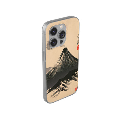 Beige Lite Phone Case for iPhone - Obsidian Ink Summit