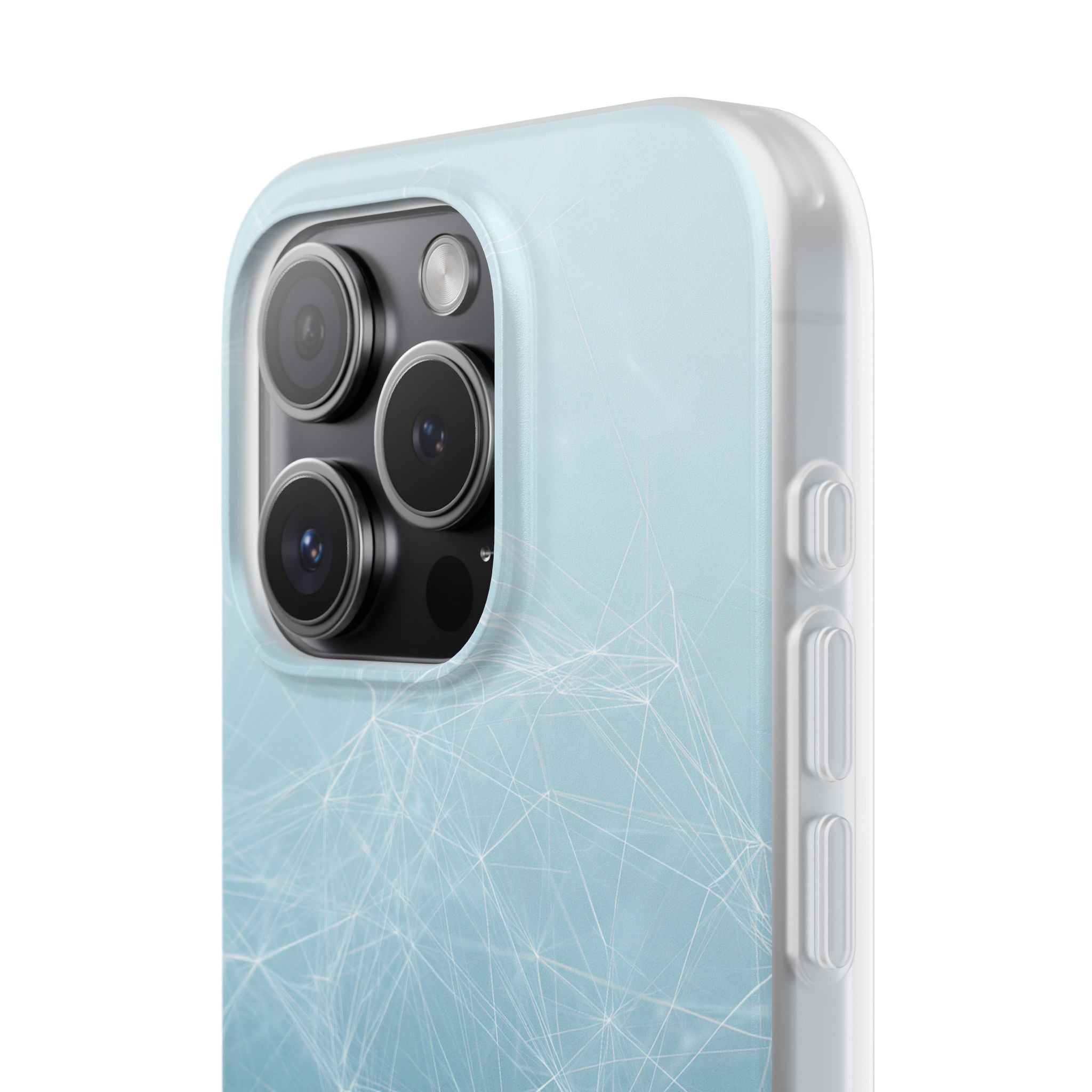 Teal Lite Phone Case for iPhone - Arctic Digital Nexus