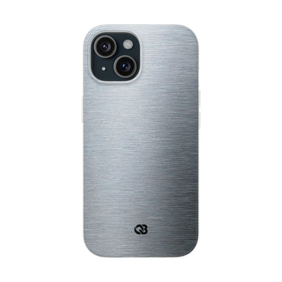 Brushed Aluminum · Lite Phone Case for iPhone ·  Silver