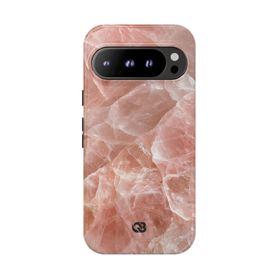 Rose Quartz Facet · Tough Phone Case for Pixel ·  Pink
