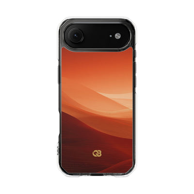 Orange Impact MagSafe Phone Case for iPhone - Crimson Dune Gradient