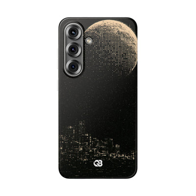 Lunar Metropolis Nocturne · Lite Phone Case for Samsung · Black
