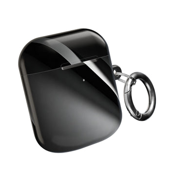 Obsidian Ridge · Hard Case for AirPods & AirPods Pro · Black