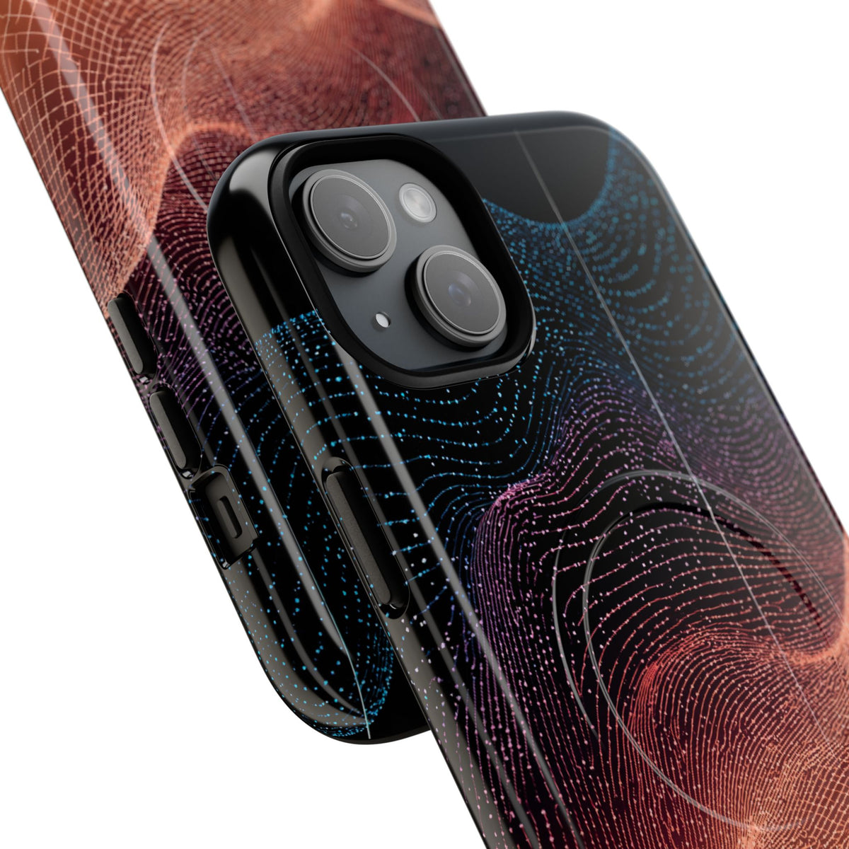 Spectral Elevation · Tough 2.0 Magnetic Phone Case for iPhone · Orange