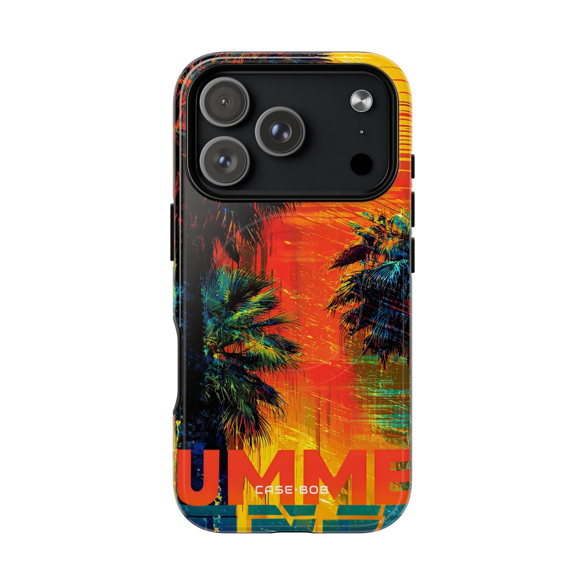 Tropical Sunburst iPhone 17 Pro Case - Tough+ - CASE•BOB