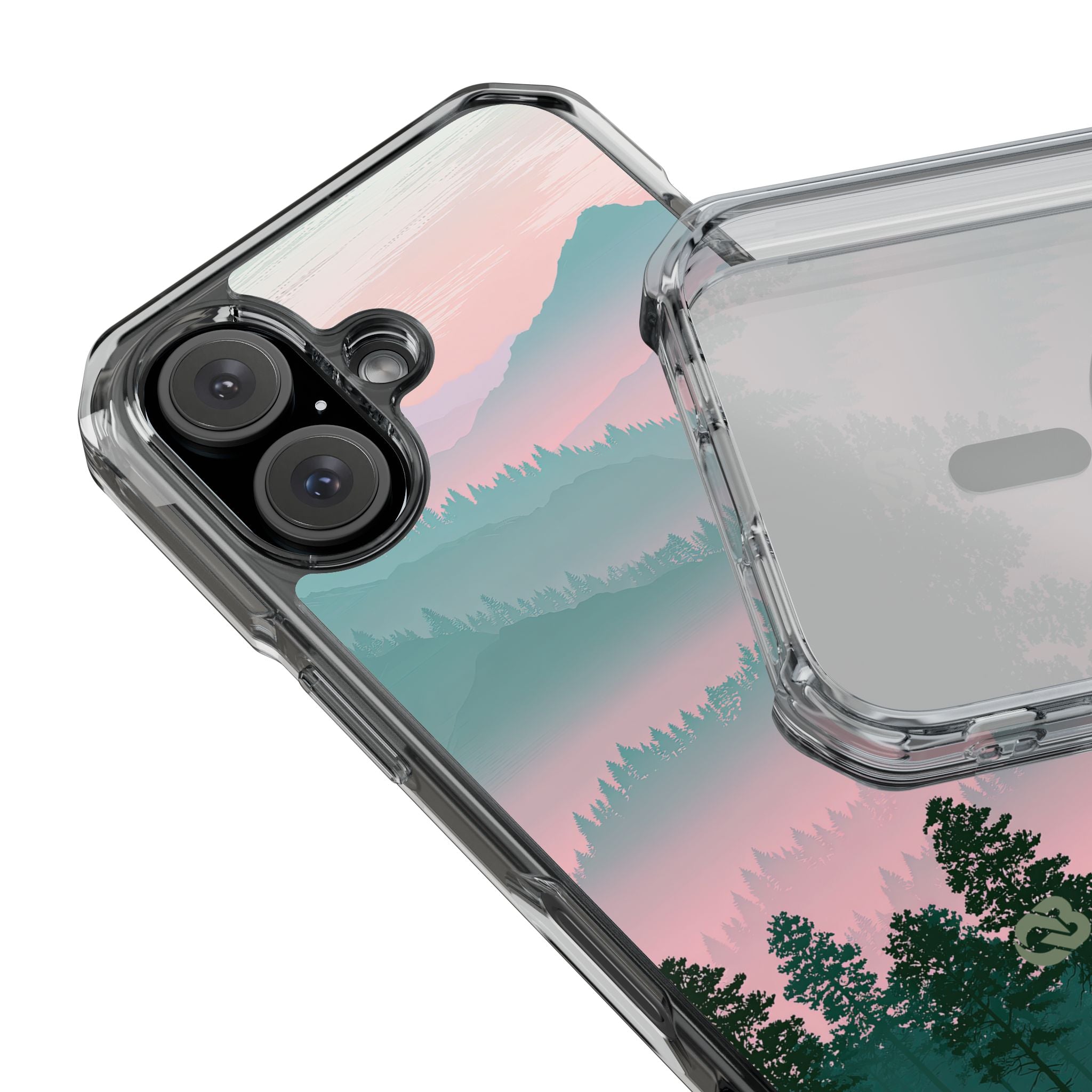 Teal Impact MagSafe Phone Case for iPhone - Alpine Mist Teal