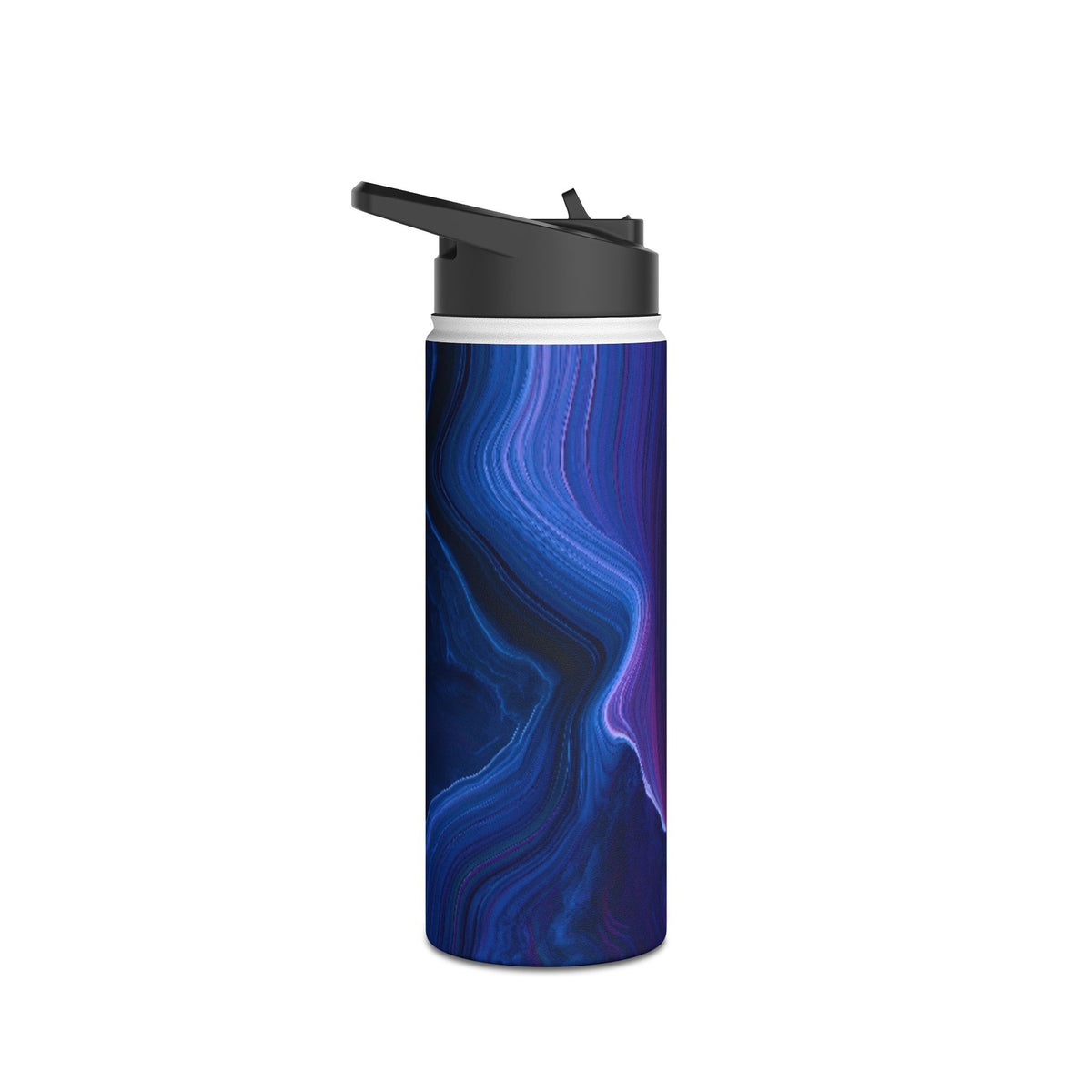 Radiant Strata · Insulated Water Bottle · Blue