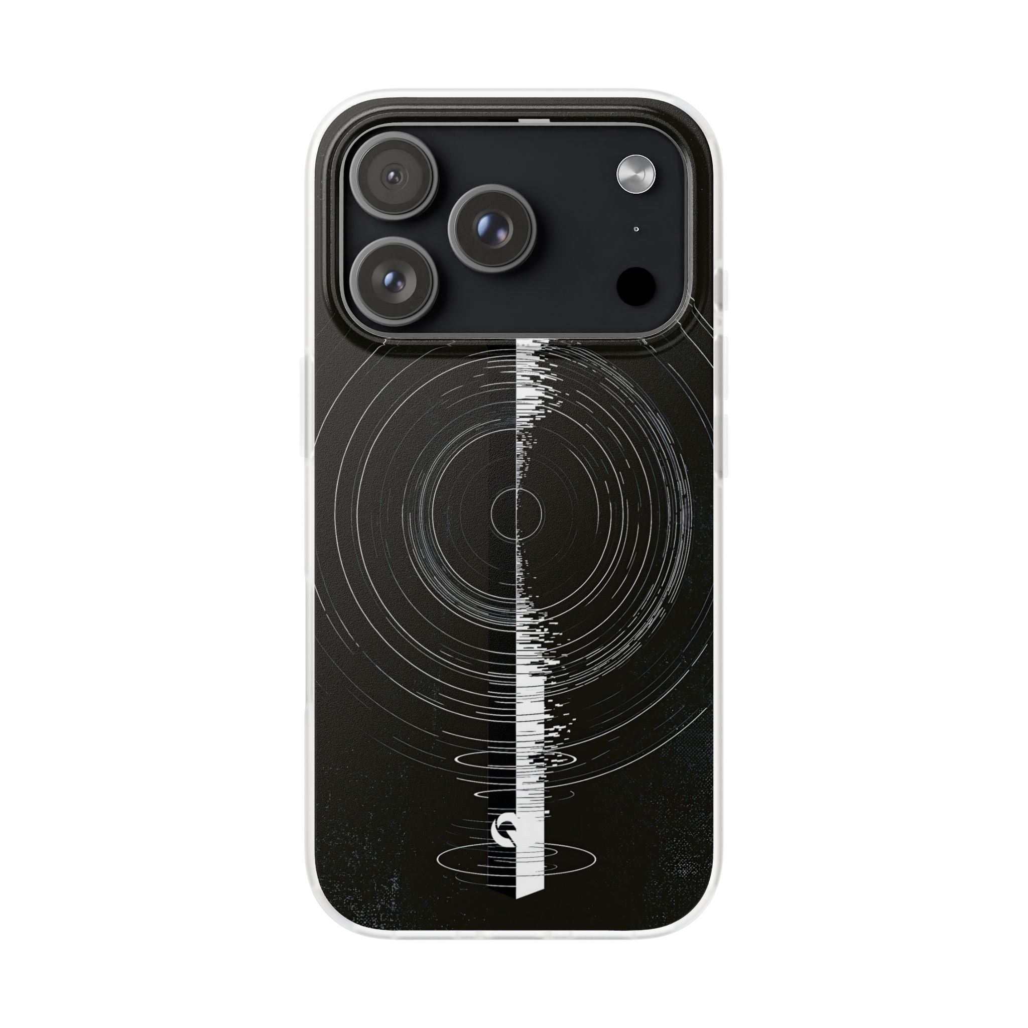 Black Lite Phone Case for iPhone - Obsidian Orbital Signal