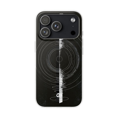 Black Lite Phone Case for iPhone - Obsidian Orbital Signal