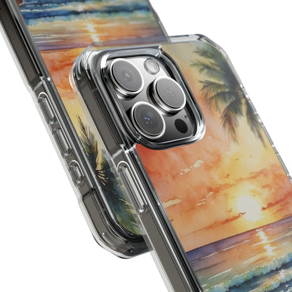 Sunset Palm iPhone 16 Pro Max Case - Impact