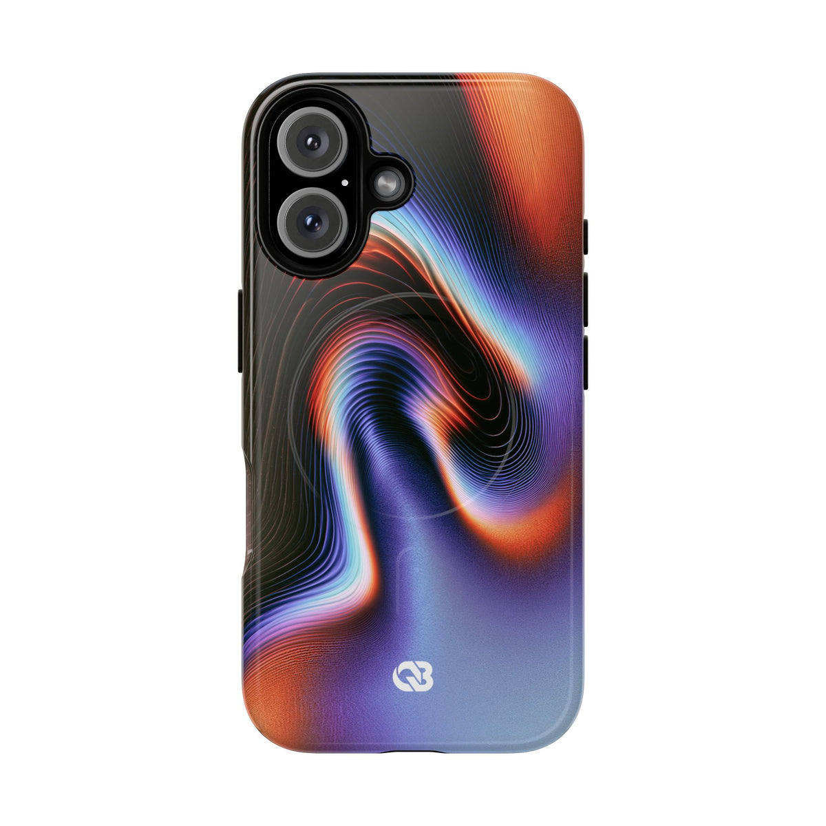 Prismatic Resonance · Tough 2.0 Magnetic Phone Case for iPhone · Purple