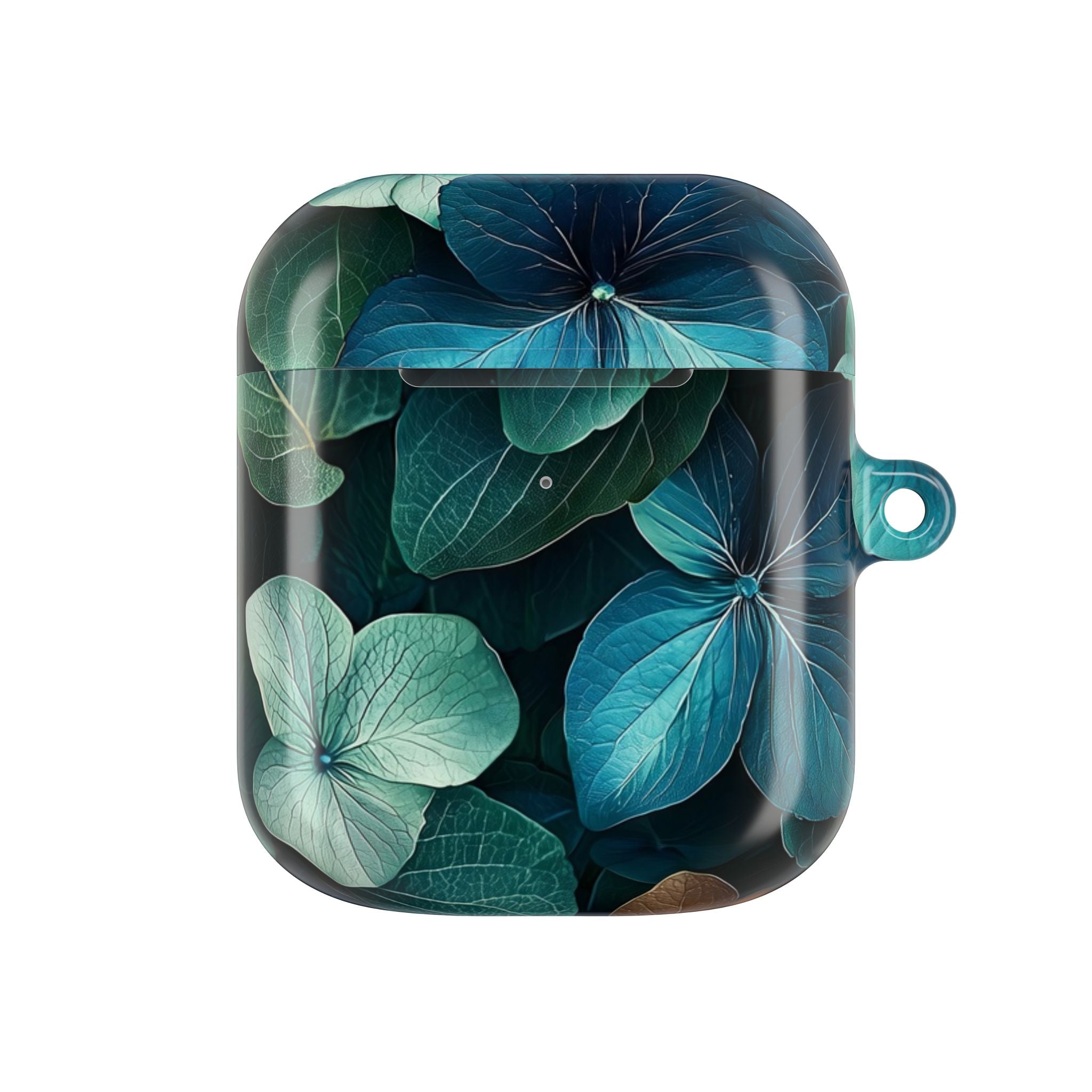 Teal Bloom - AirPods Case