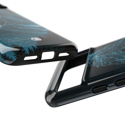 Glacial Alpine Peak · Tough Phone Case for Pixel ·  Blue