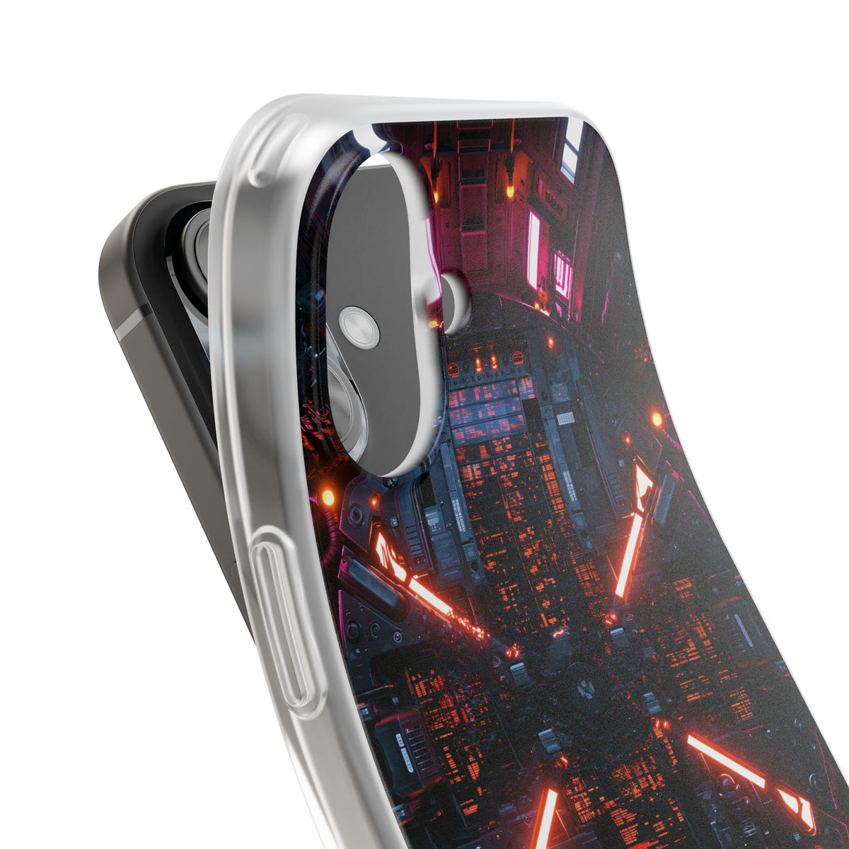 Cybernetic Reactor Core · Lite Phone Case for iPhone ·  Black