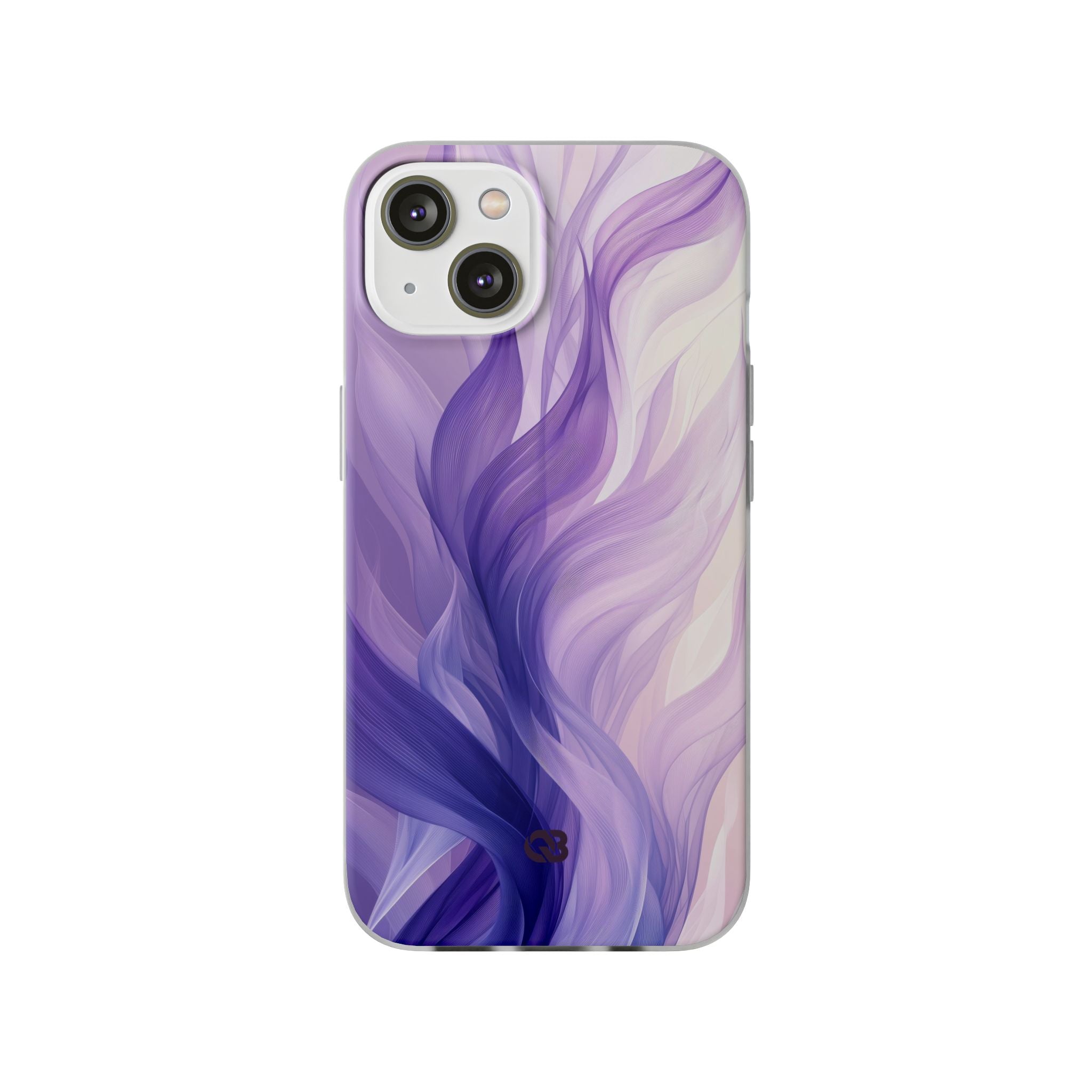 Amethyst Silk Waves · Soft Phone Case for iPhone