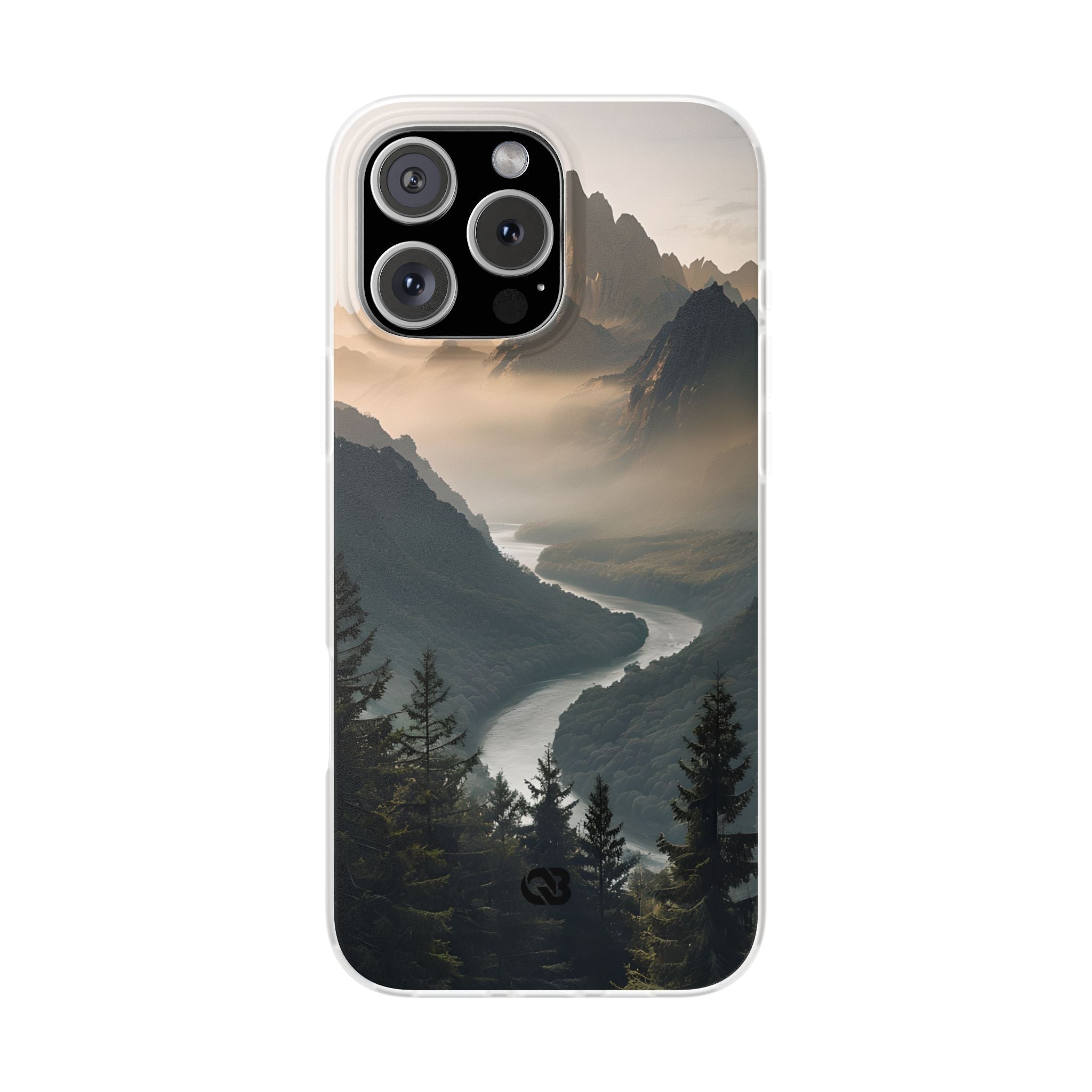 Golden Summit Valley · Soft Phone Case for iPhone