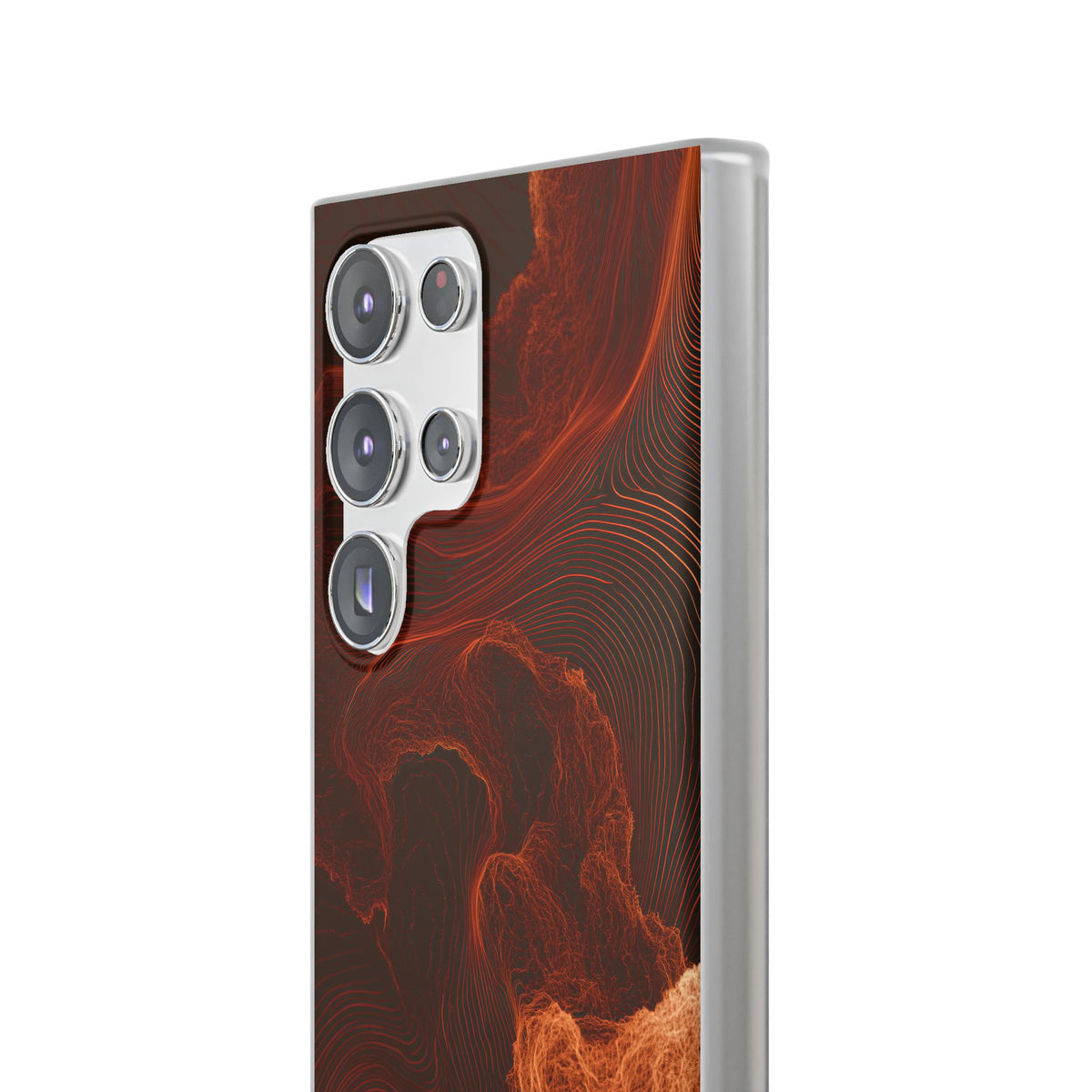 Amber Filament · Lite Phone Case for Samsung · Orange