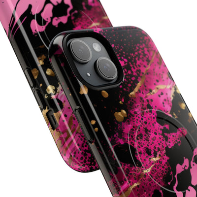 Magenta Liquid Gold · Tough+ Telefoncover for iPhone · Magsafe