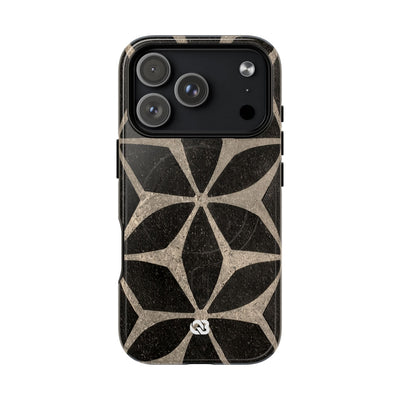 Concrete Mosaic Star · Tough 2.0 Magnetic Phone Case for iPhone · Black